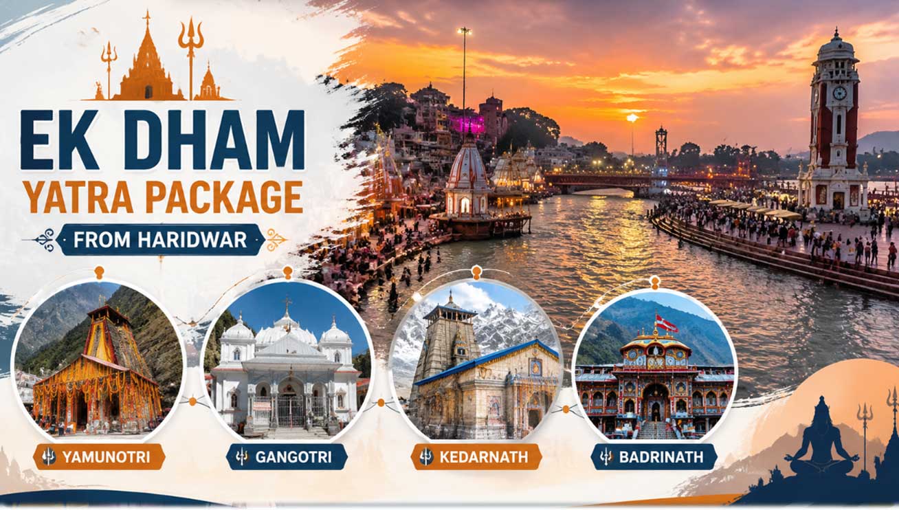 Ek Dham Yatra Package from Haridwar ek-dham-yatra-package